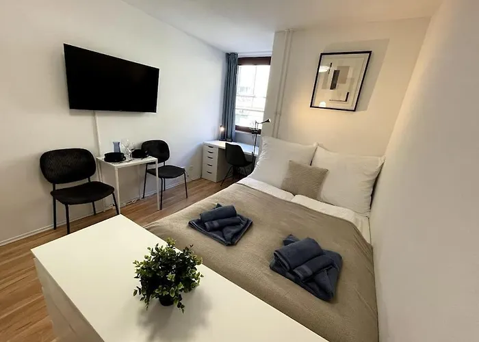 Apartmán Zentrales City-studio In Mannheimer Innenstadt Mannheim
